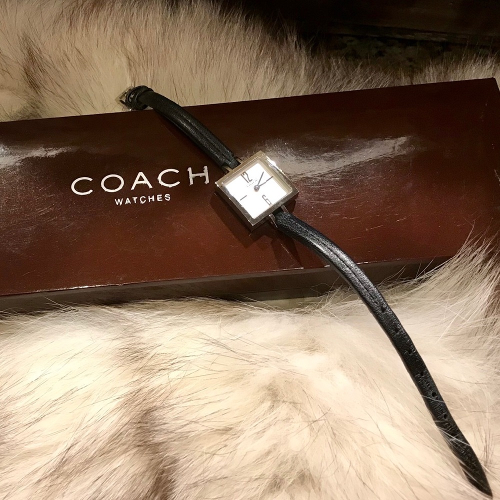 COACH Studio Square SS Watch